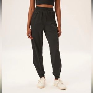 Girlfriend Collective Black Summit Pants - Large